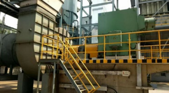Máy thông gió ly tâm tần số cao quạt Sắt đúc 3600-2800000m3/H Tổng áp suất