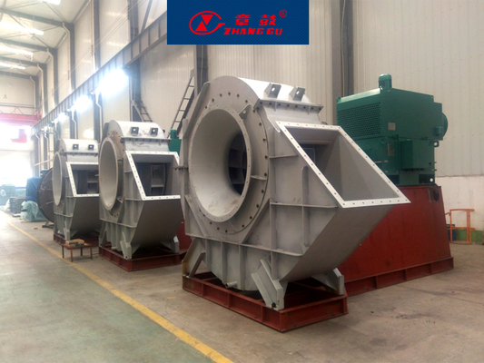 Hiệu suất ổn định Máy quạt ly tâm công nghiệp Thiết kế mô-đun sắt đúc dưới 600 °C