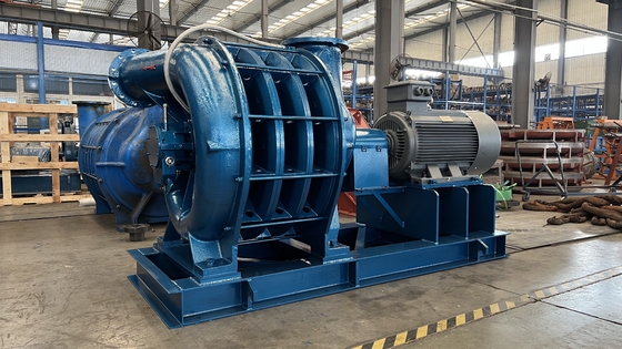 Máy thổi ly tâm đa giai đoạn sắt đúc công nghiệp nặng 20-1500m3/min Tốc độ dòng chảy