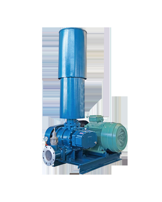 Cấu trúc nhỏ gọn nuôi thủy sản Roots Blower Aerator xử lý nước thải Ba lưỡi ba thùy Roots Blower