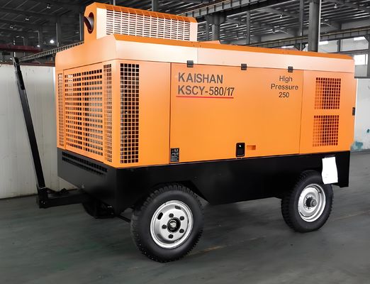 Máy nén khí di động động cơ diesel/điện cho hoạt động khai thác mỏ và khoan dầu