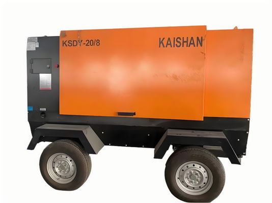 Máy nén khí di động tiếng ồn thấp cho công nghiệp nặng